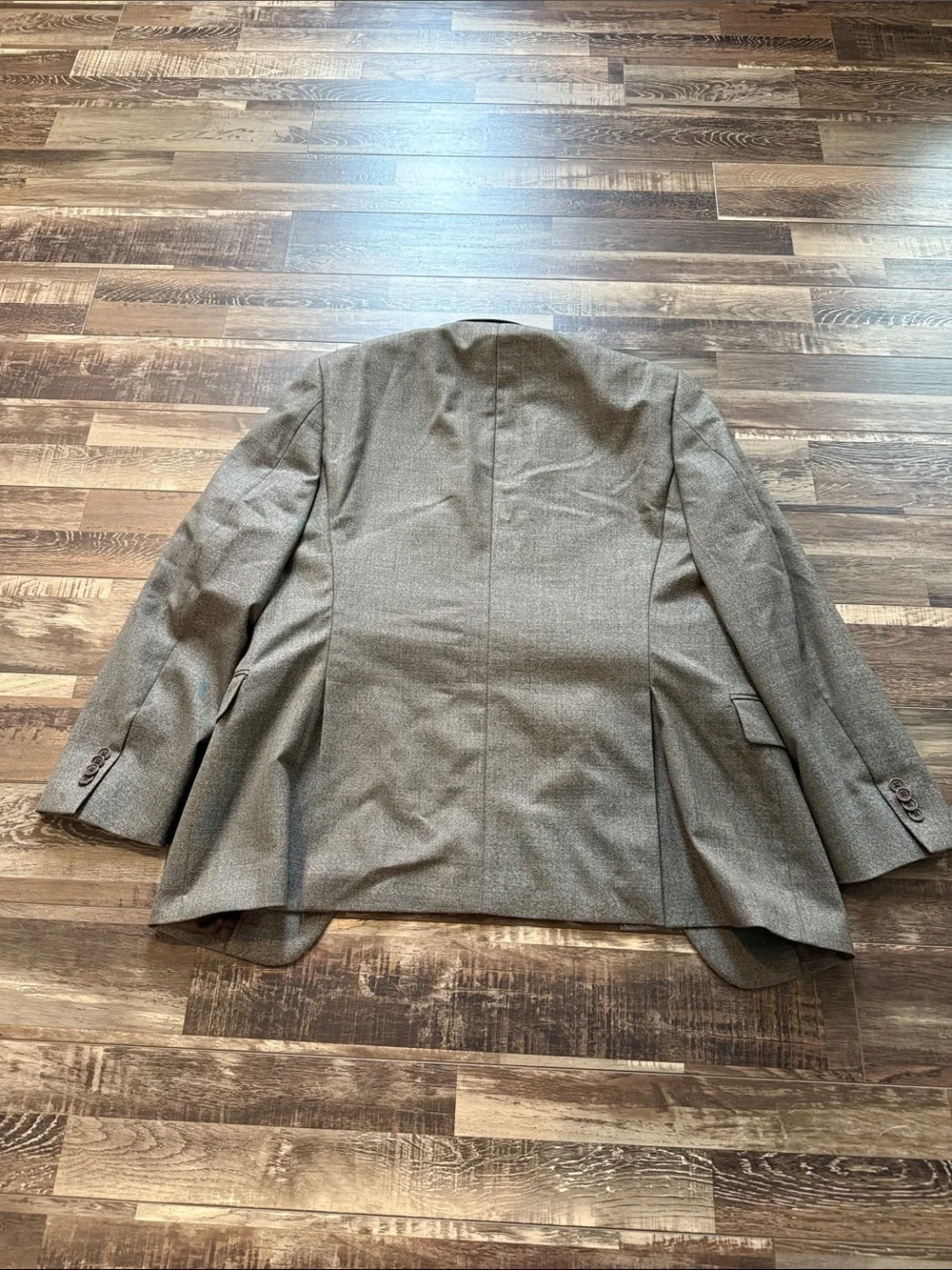 John Varvatos Men's Brown Herringbone Sport Coat